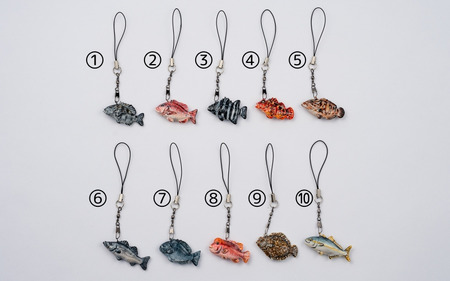 リアルストラップ / キーホルダー 魚 さかな フィッシュ 釣り 海 うみ