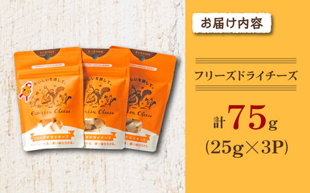【北のハイグレード食品2022受賞】濃厚フリーズドライチーズ 3袋 | 広内エゾリスの谷チーズ社 [BNAJ004]