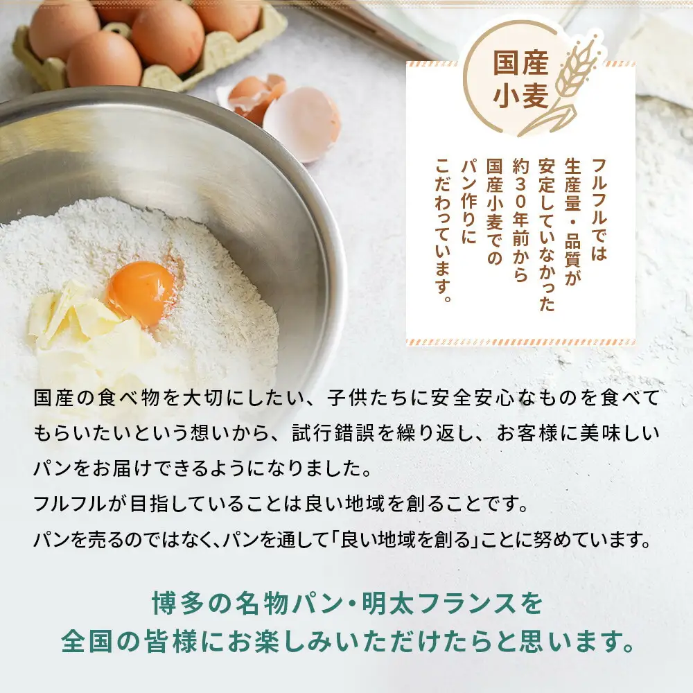 明太フランス 9本 セット 詰め合わせ 国産小麦パン工房 フルフル 総菜パン 冷凍パン 惣菜パン 有名店 めんたいフランス パン フランスパン 明太 明太子 博多 福岡市