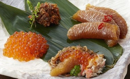 【陸前逸品】海鮮珍味9種セット [ うに 数の子 松前漬け いくら ふかひれ ]