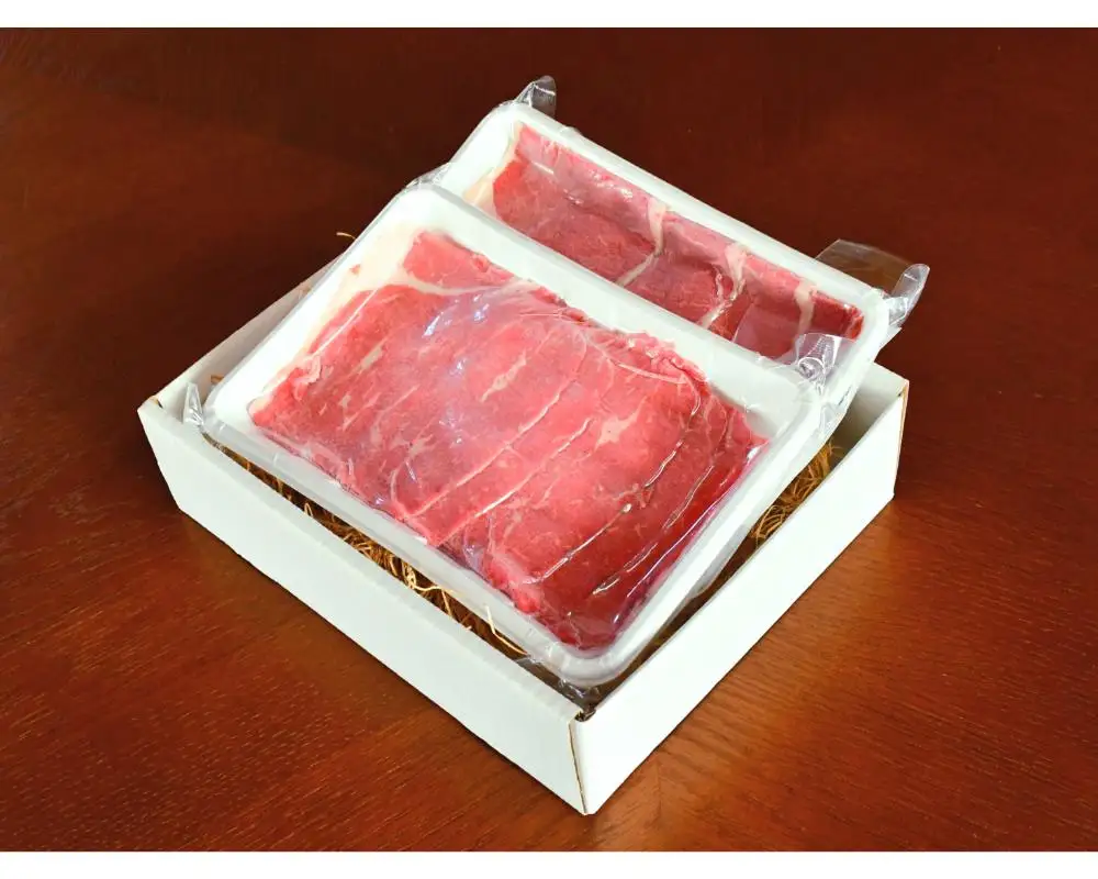 【えりも短角牛】モモしゃぶしゃぶ【er007-002】えりも 短角牛 希少 品種 赤身 ヘルシー 国産 北海道産 人気