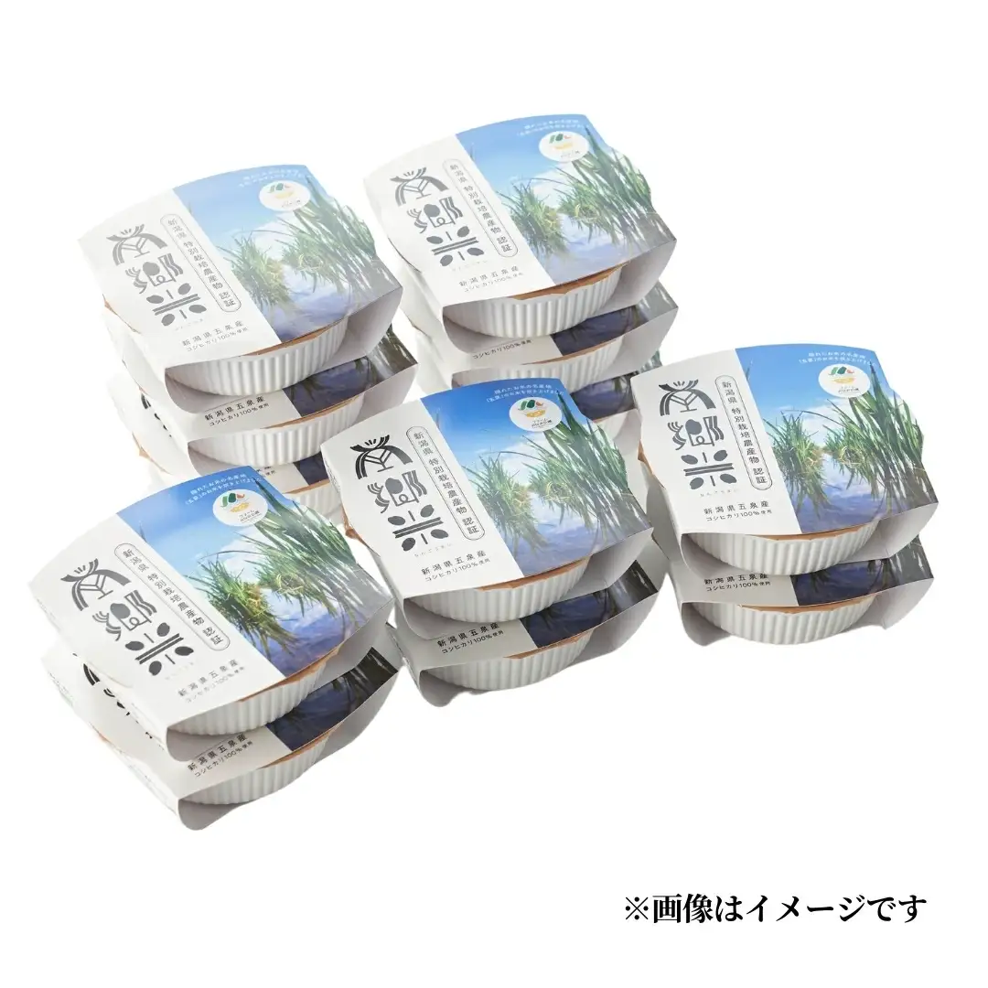 パックごはん 150ｇ×12個 南郷米 | 新潟県 パックごはん