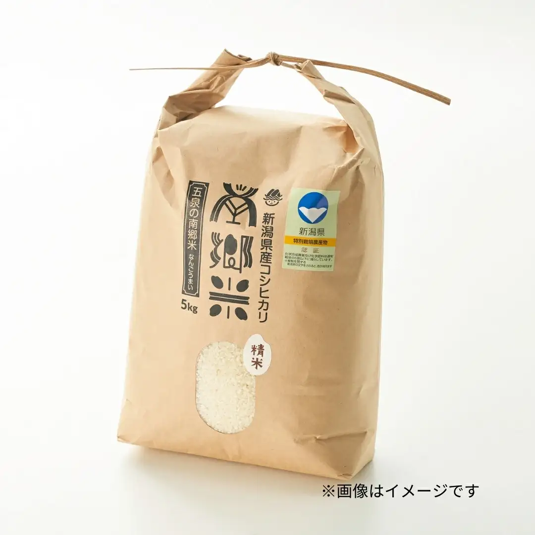 令和7年産 特別栽培米コシヒカリ 南郷米 4kg（2kg×2袋）