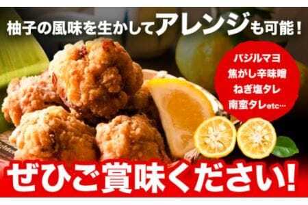  柚子薫る がいな 黄金からあげ  400g × 3パック