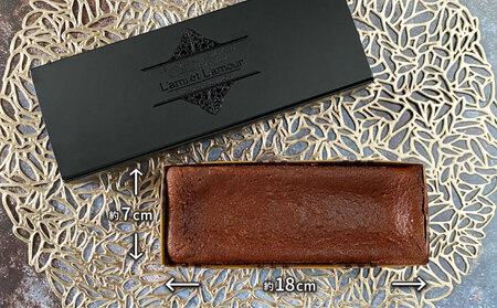 【フレンチレストランらみらむ】パヴェノワール〔オリジナル〕(小麦粉不使用のガトーショコラ)_0195-001-T05