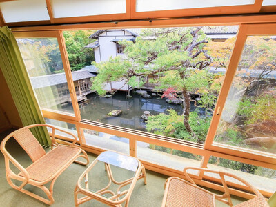 【新井旅館】特別室 吉野の棟 ペア宿泊券 １泊２食付