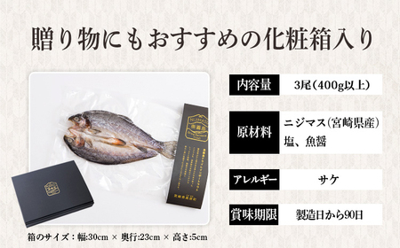 国産の天然塩と魚醤で味付けたニジマスの干物　3尾 TF0791-P00045