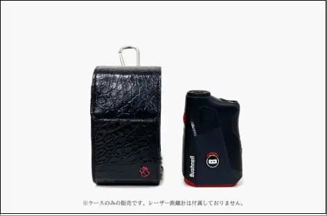 【ブラック】博多革工房HOMMONが作ったゴルフ距離計ケースLサイズ【クロコダイル】 | 雑貨 日用品 人気 おすすめ 送料無料