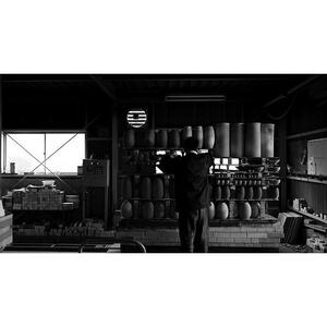 【信楽焼・明山】　お揃いコップ(小)火色&白セット　codomono-01set
