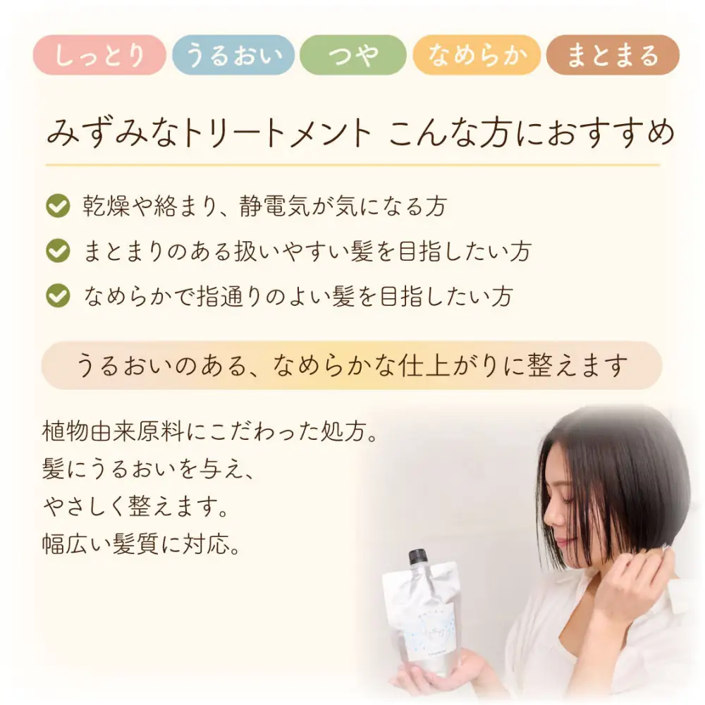 みずみな シャンプー トリートメント 200mlセット