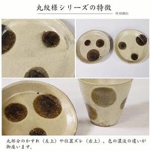 信楽焼 山逢いシリーズ 丸紋様マグカップ