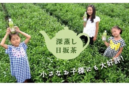 深蒸し日坂茶ペットボトル500ml×24本【配送不可地域：離島・沖縄県】【1114830】