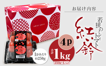 フルーツミディトマト 1kg  トマト 野菜 [m37-a024]