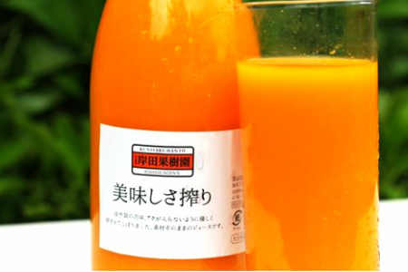 無添加生搾り!果汁100％濃厚みかんジュース2本セット _1025R