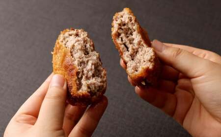 感動の肉汁！精肉店が手作りしたビッグミンチカツ（約100ｇ×20個）