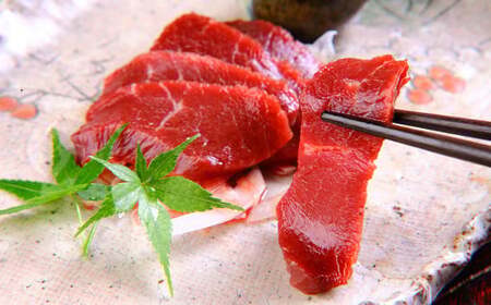 熊本肥育 上赤身馬刺しセット 1kg （50g×20パック） 馬刺し 刺し身 赤身 馬 馬肉 お肉 肉 刺し身醤油付 醤油