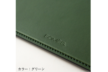 (受注生産) SOMES CO-07 デスクマット B2 (ブラック) [ソメスサドル 北海道 砂川市 12260654-a] 