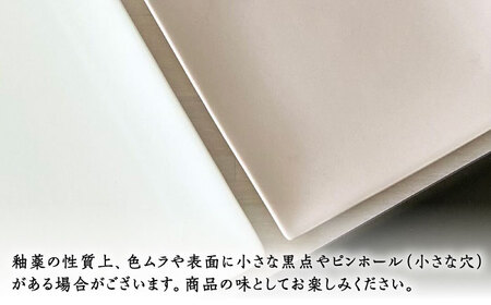 【波佐見焼】modern matteシリーズ 長皿 2色セット ホワイト グレージュ【和山】[WB168]