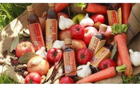 カントリーハーヴェストセット (ミニソース 3種、有機トマトケチャップ) 調味料 セット 詰合せ 食品添加物不使用 有機 トマトケチャップ ケチャップ ソース とんかつソース 中濃ソース ウスターソース ご当地 食品 関東  F5K-235