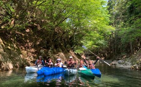 BD1　音水湖 カヌー クラブ　カヤック レッスン （1人分） 【 カヌー カヤック 体験 アクティビティ アクティブ 親子 子ども 避暑地 避暑 国定公園 公園 水遊び 川遊び シングル 夏休み お出かけ 兵庫県 兵庫 西播磨 西播 宍粟 しそう 】