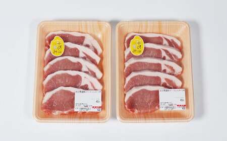 大分県産 米の恵み豚 とんかつ用ロース 計900g（450g×2p） 国産 人気 冷凍 豚肉 米の恵み とんかつ ロース ＜130-018＞