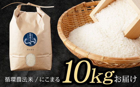 【R7年産】循環農法米 にこまる 白米 10kg / 米 こめ コメ おこめ お米 白米 にこまる / 諫早市 / 株式会社土井農場 [AHAD062]