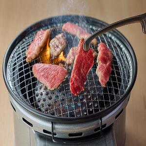 鳥取和牛4つの部位の焼肉盛り合わせ300g   1243