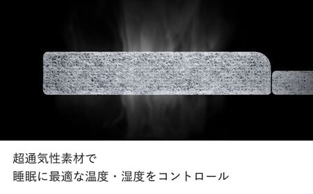 ブレインスリープ マットレス クイーン ＋ オーガニック カバー クラウドホワイト / 寝具 クール 快眠 安眠 洗える 通気性 リラックス サステナブル