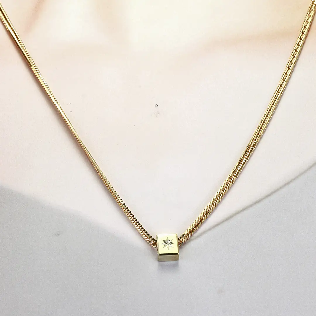 後光さすペンダント付 喜平 ネックレス 18金 K18 トリプル 12面 50cm 12g 造幣局検定刻印 ネックレス ペンダント メンズ レディース ジュエリー アクセサリー ギフト プレゼント [AH127sa]