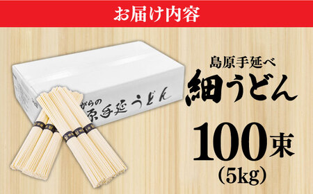手延 細うどん 5キロ ふるさと企画[SBA075] うどん