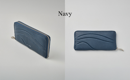 【TIDE】07/42 LONG WALLET 財布 ウォレット 牛革 レザー 東かがわ 雑貨 日用品 ファッション小物  Black