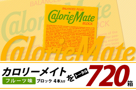 【12回定期便】≪フルーツ味≫ カロリーメイトブロック 4本入り 計60箱 ×12回 合計720箱【定期便 徳島 那賀 大塚製薬 カロリーメイト フルーツ ビタミン ミネラル たんぱく質 脂質 糖質 5大栄養素 バランス栄養食 栄養補給 仕事 勉強 スポーツ 防災 災害 地震 非常食 常備食 備蓄 受験 受験応援 新生活】MS-3-12-fruit