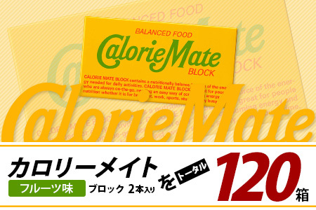 【6回定期便】≪フルーツ味≫ カロリーメイトブロック 2本入り 計20箱 ×6回 合計120箱【定期便 徳島 那賀 大塚製薬 カロリーメイト フルーツ ビタミン ミネラル たんぱく質 脂質 糖質 5大栄養素 バランス栄養食 栄養補給 仕事 勉強 スポーツ 防災 災害 地震 非常食 常備食 備蓄 受験 受験応援 新生活】MS-5-6-fruit