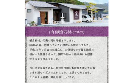 【ふるさと納税】庵治石 自然石彫刻プレート オーダーメイド 文字入れ 小さい 石碑 石板 置物 看板 表札 ペットお墓 記念碑【常温】送料無料