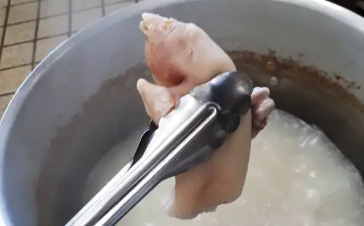 甘辛煮豚足・ミミガーセット ／ 豚足 (辛口・甘口 ) 甘辛ミミガー 豚肉 お肉 珍味 おつまみ 真空パック 九州産 長崎県 長崎市
