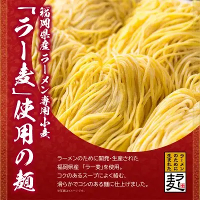Z16-18 寄附額改定↓↓ 福岡県産ラー麦 博多生ラーメン担々麺