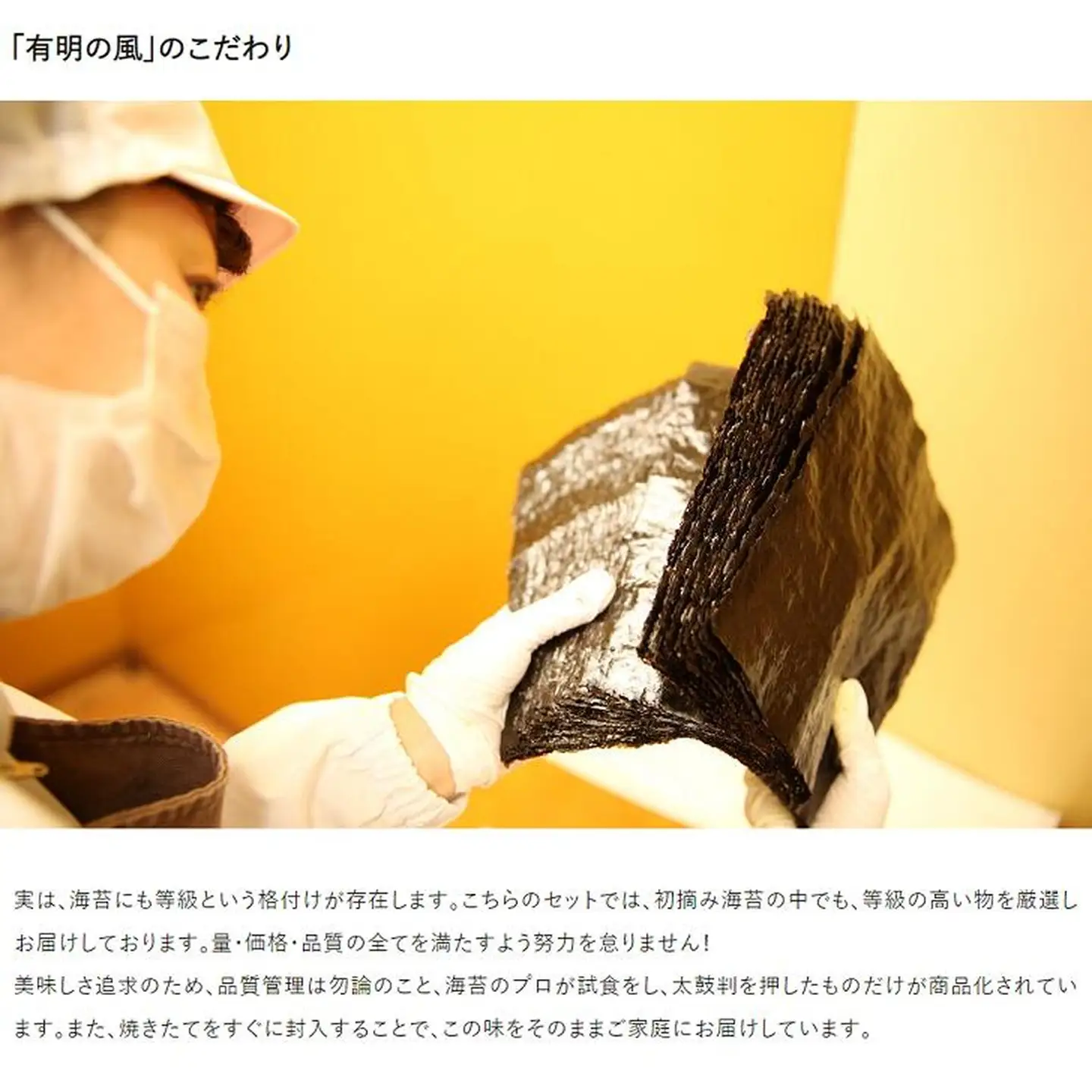 初摘み佐賀のり 贅沢プレミアム焼のり『大パック』6袋セットL：B435-004