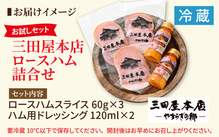 【テレビで紹介されました】 【お試しセット】 三田屋本店ロースハム詰合せ ／ ハム