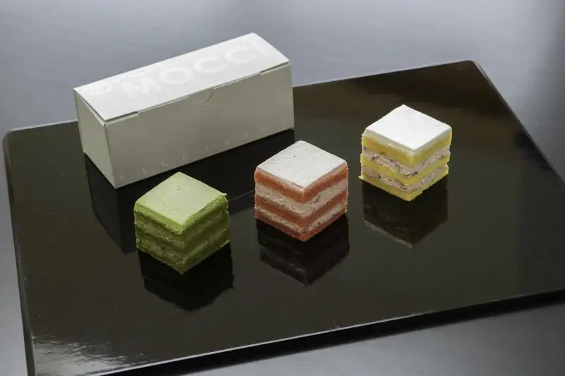 【パティスリー洛甘舎】お～！MOCCI　1箱（ケーキ/抹茶/プレーン/いちご）