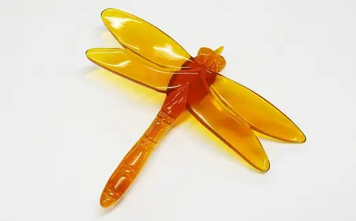 【7営業日以内発送】【本べっ甲】とんぼブローチ ／ アクセサリー ブローチ 鼈甲 べっ甲 トンボ 長崎県 長崎市