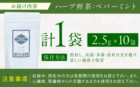 ペパーミントティーバッグ2.5g×10包 / ティーバッグ お茶[AFAG017]