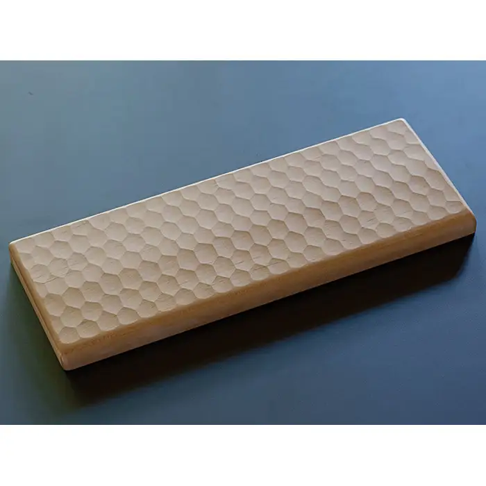 HHKB専用亀甲名栗メープル製パームレスト＆ルーフ 200g No.1026