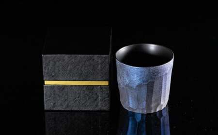 【泡が描く奇跡の模様】有田焼 麟 Lin Awa Old ロックカップ Blue 1個 化粧箱入り【金照堂】ウイスキーグラス ロックグラス 焼酎グラス 高級食器 有田焼 ギフト プレゼント 35000円 3.5万円 A35-573