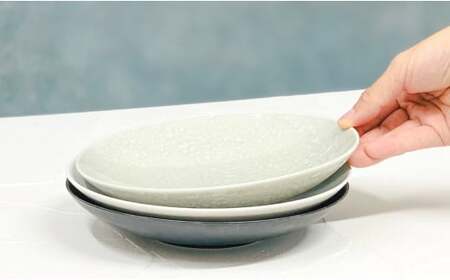 有田焼 カジュアルモダン ボウル 3点セット【あや千】食器 器 うつわ パスタ皿 メイン料理 盛鉢 めん鉢 多用途 35000円 3.5万円 A35-492