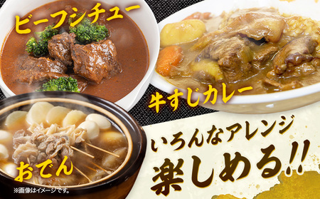 【 3ヶ月定期便】あか牛 スジ 1kg×3回 計3kg 五右衛門フーズ 《お申込み翌月から出荷》 熊本県 菊池市 牛肉 肉 国産 熊本県産 ブランド牛 絶品 贅沢 高級 あか牛