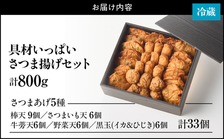 2654 具材いっぱい さつま揚げ セット KN104-001 さつまあげ 惣菜 総菜