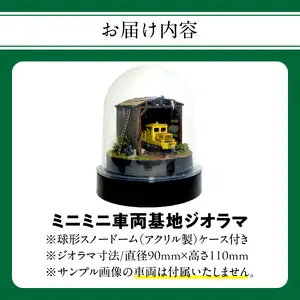 Nゲージ鉄道模型ディスプレイジオラマ 【ミニミニ車両基地】 R08020