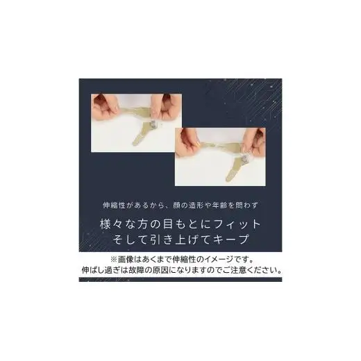 【専用交換シートのみ】 目元ストレッチフィットシート 3セット （ デザインリフト または  デザインリフトモア をお持ちの方専用）