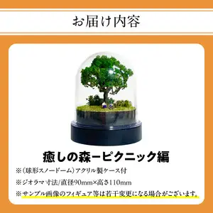 ディスプレイジオラマ 【癒しの森－ピクニック編】 R08025