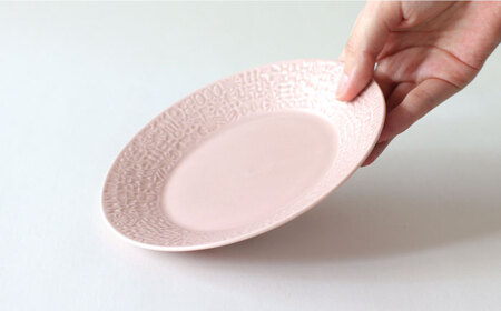 【波佐見焼】PATTERNED PLATE,MUG セット antique rose 【BIRDS’ WORDS】[CF088]